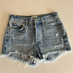 AGOLDE Parker Vintage Cut Off Jean Short 2.5” inseam